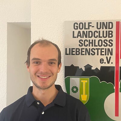 Golflehrer Sam Aaron Uebele