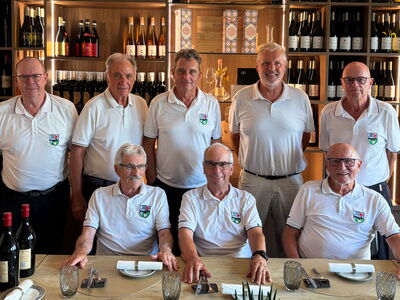 Gruppenbild Herrenmannschaft AK 65 - 2