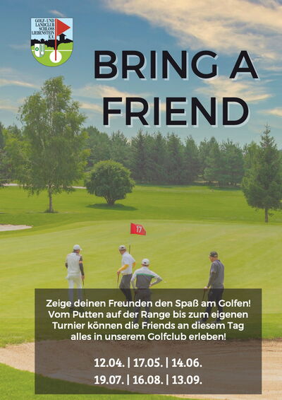 Plakat Bring a friend